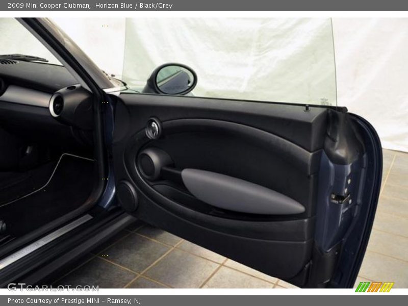 Horizon Blue / Black/Grey 2009 Mini Cooper Clubman