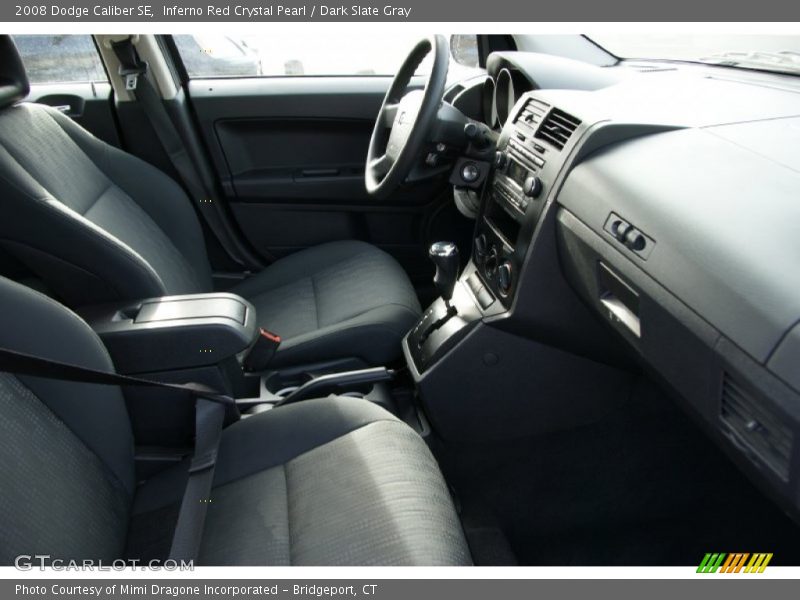 Inferno Red Crystal Pearl / Dark Slate Gray 2008 Dodge Caliber SE