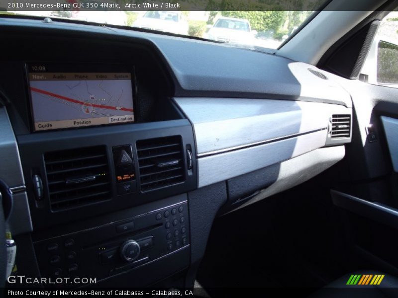 Arctic White / Black 2010 Mercedes-Benz GLK 350 4Matic
