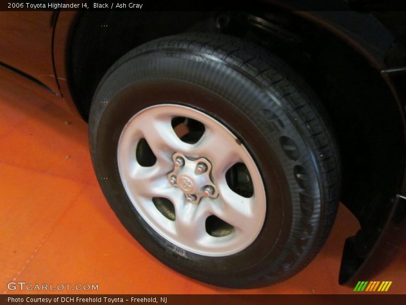 Black / Ash Gray 2006 Toyota Highlander I4