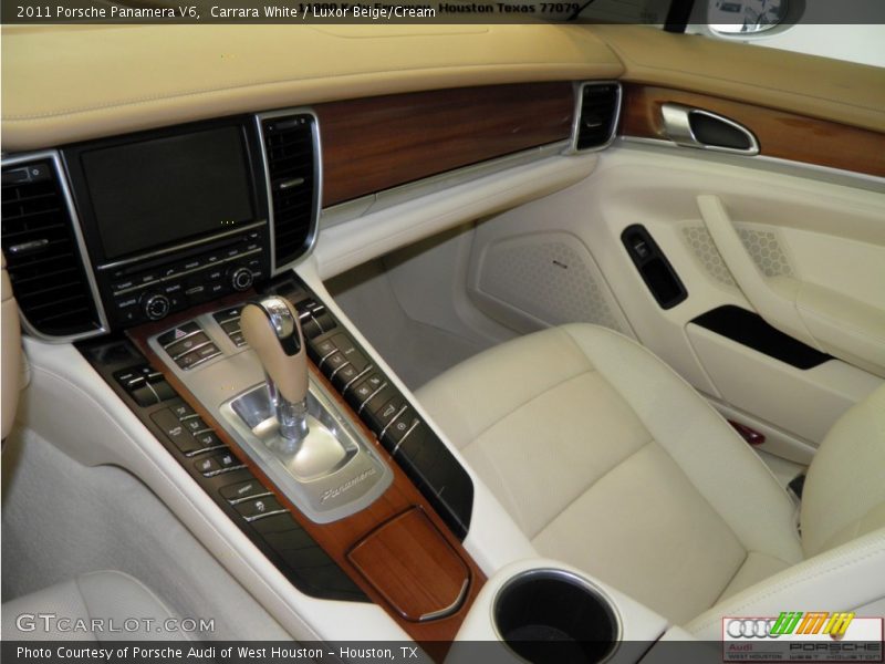 Carrara White / Luxor Beige/Cream 2011 Porsche Panamera V6