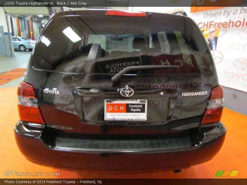Black / Ash Gray 2006 Toyota Highlander I4