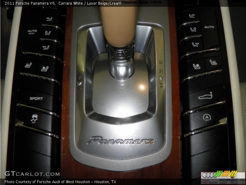 Carrara White / Luxor Beige/Cream 2011 Porsche Panamera V6