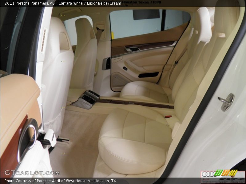 Carrara White / Luxor Beige/Cream 2011 Porsche Panamera V6