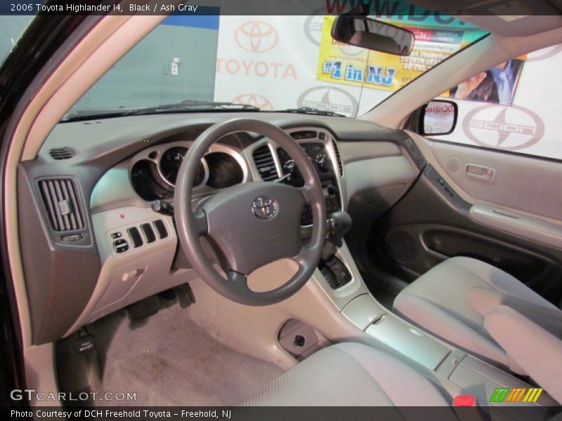 Black / Ash Gray 2006 Toyota Highlander I4