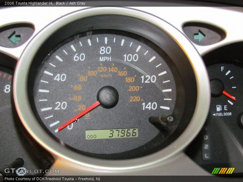Black / Ash Gray 2006 Toyota Highlander I4