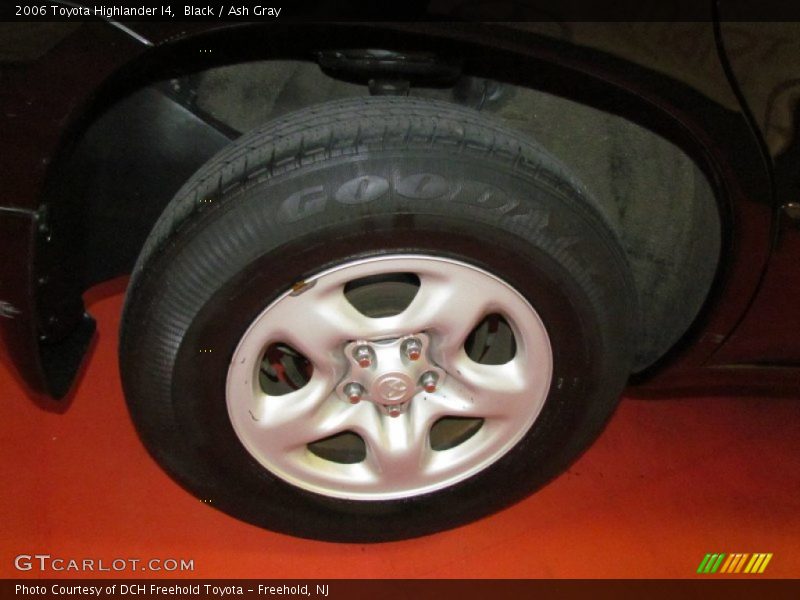 Black / Ash Gray 2006 Toyota Highlander I4