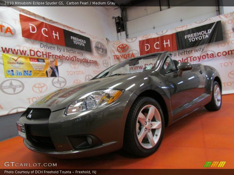 Carbon Pearl / Medium Gray 2010 Mitsubishi Eclipse Spyder GS
