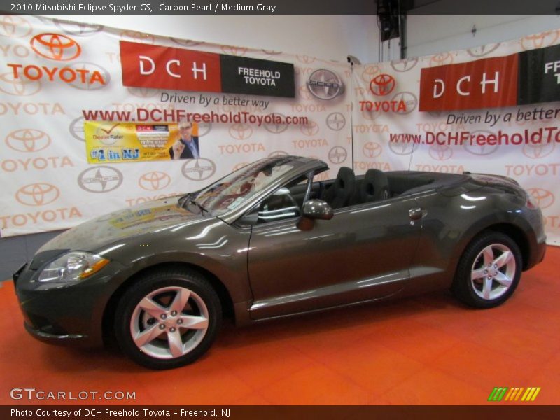 Carbon Pearl / Medium Gray 2010 Mitsubishi Eclipse Spyder GS