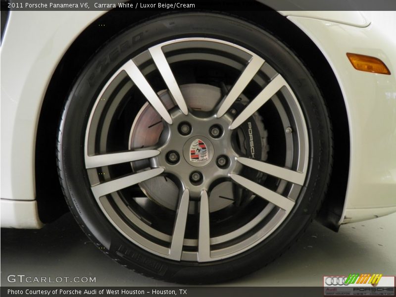 Carrara White / Luxor Beige/Cream 2011 Porsche Panamera V6