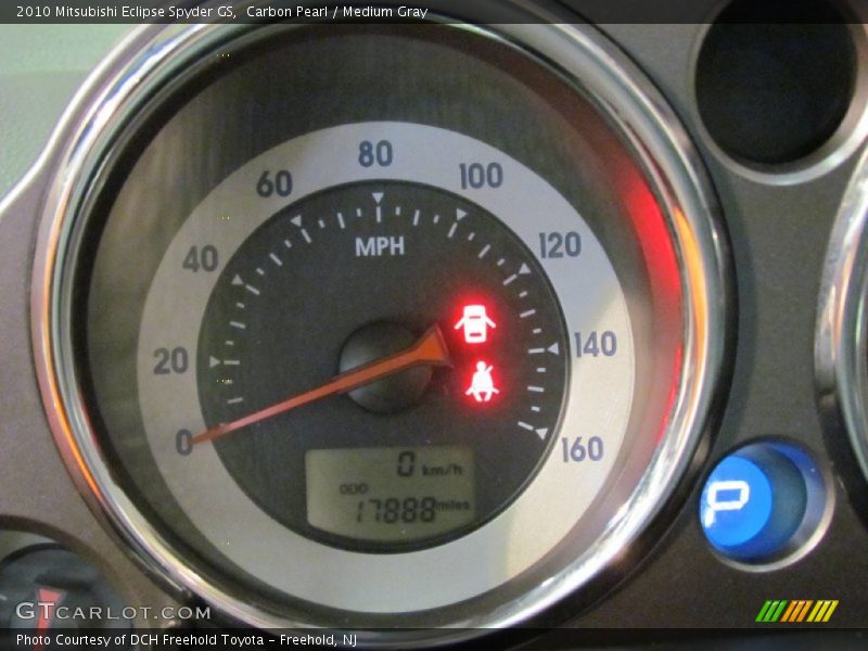 Carbon Pearl / Medium Gray 2010 Mitsubishi Eclipse Spyder GS