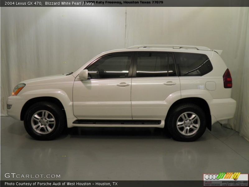 Blizzard White Pearl / Ivory 2004 Lexus GX 470