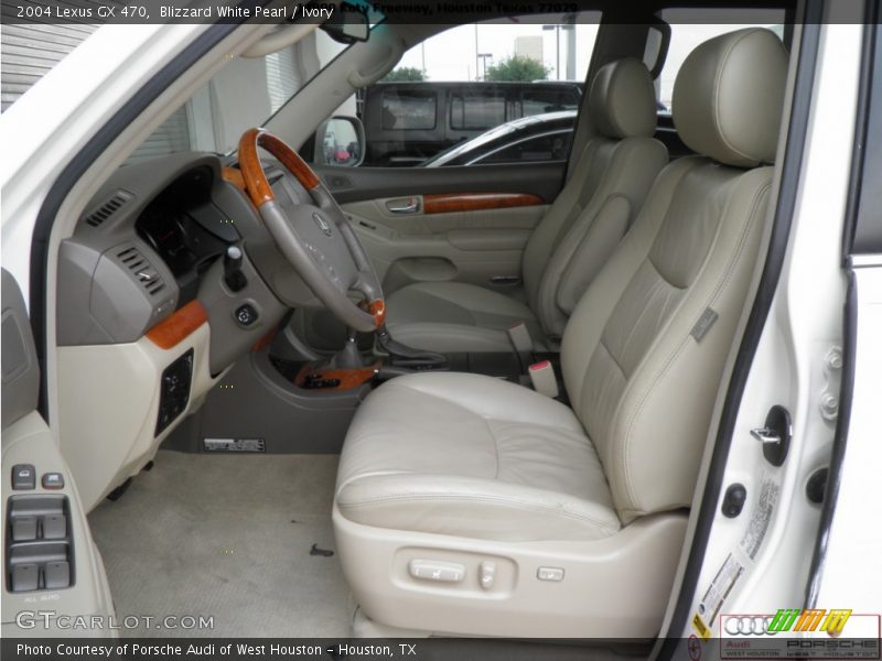 Blizzard White Pearl / Ivory 2004 Lexus GX 470