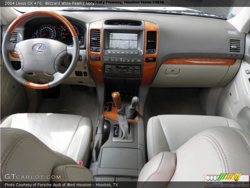 Blizzard White Pearl / Ivory 2004 Lexus GX 470