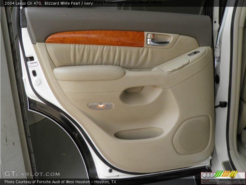 Blizzard White Pearl / Ivory 2004 Lexus GX 470