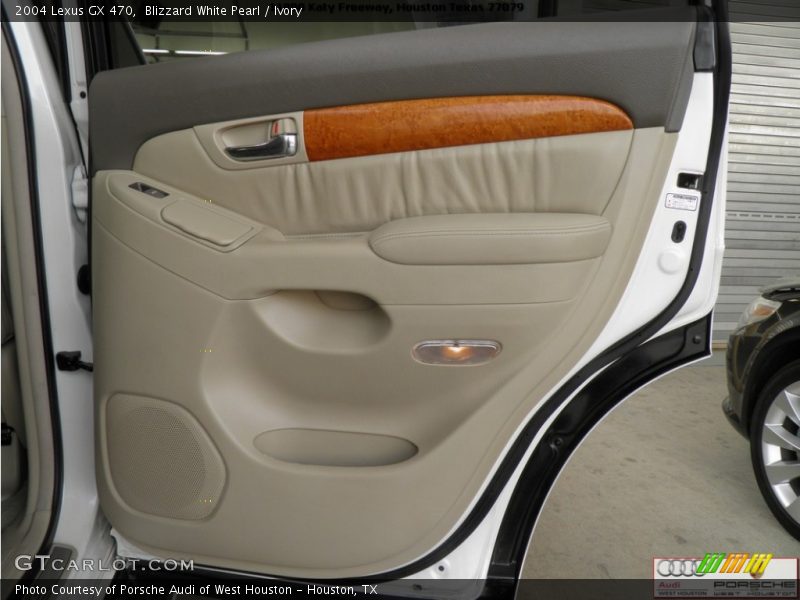 Blizzard White Pearl / Ivory 2004 Lexus GX 470