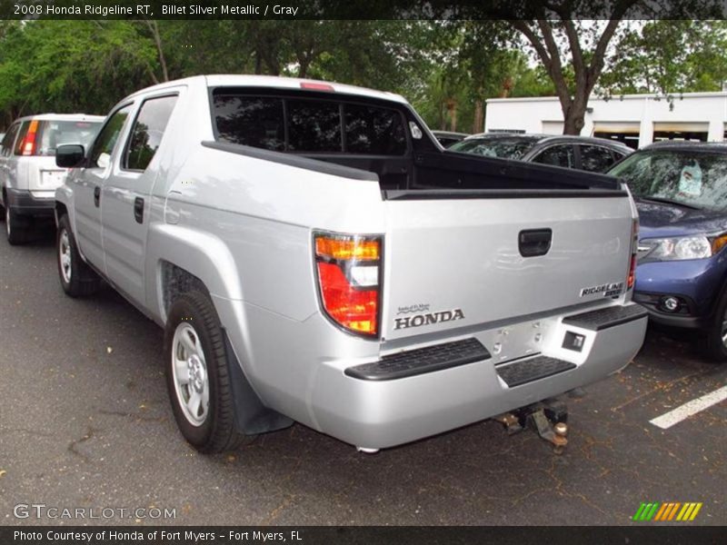 Billet Silver Metallic / Gray 2008 Honda Ridgeline RT