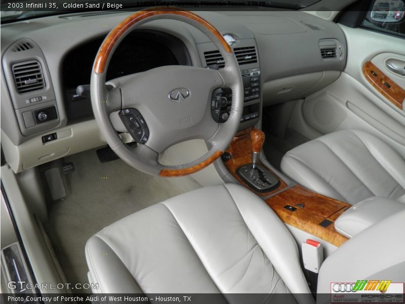 Golden Sand / Beige 2003 Infiniti I 35