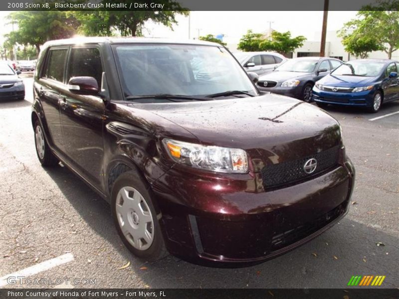 Blackberry Crush Metallic / Dark Gray 2008 Scion xB