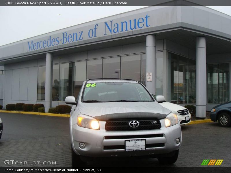 Classic Silver Metallic / Dark Charcoal 2006 Toyota RAV4 Sport V6 4WD