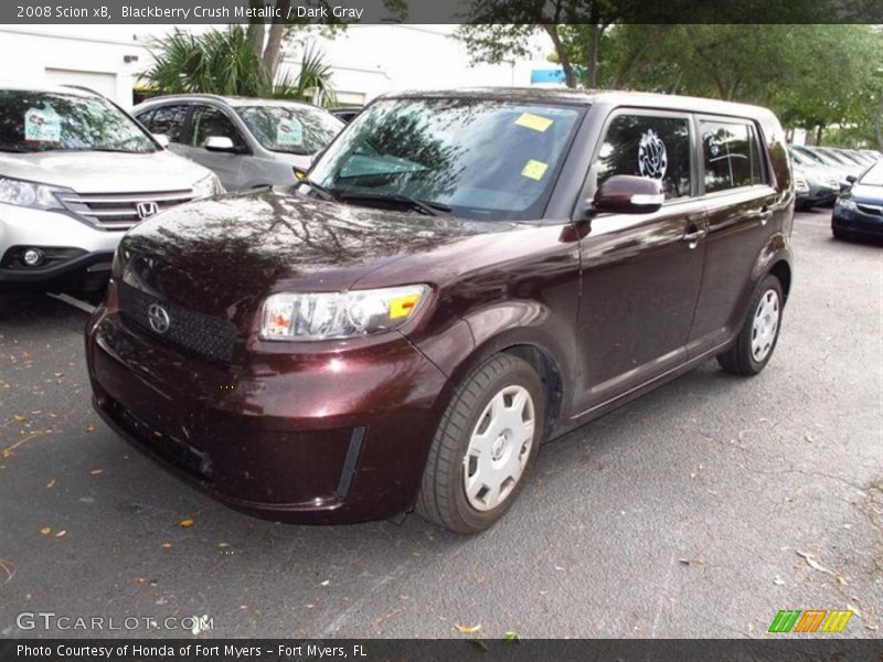 Blackberry Crush Metallic / Dark Gray 2008 Scion xB