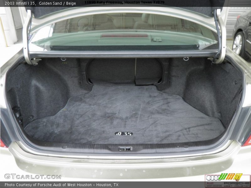 Golden Sand / Beige 2003 Infiniti I 35