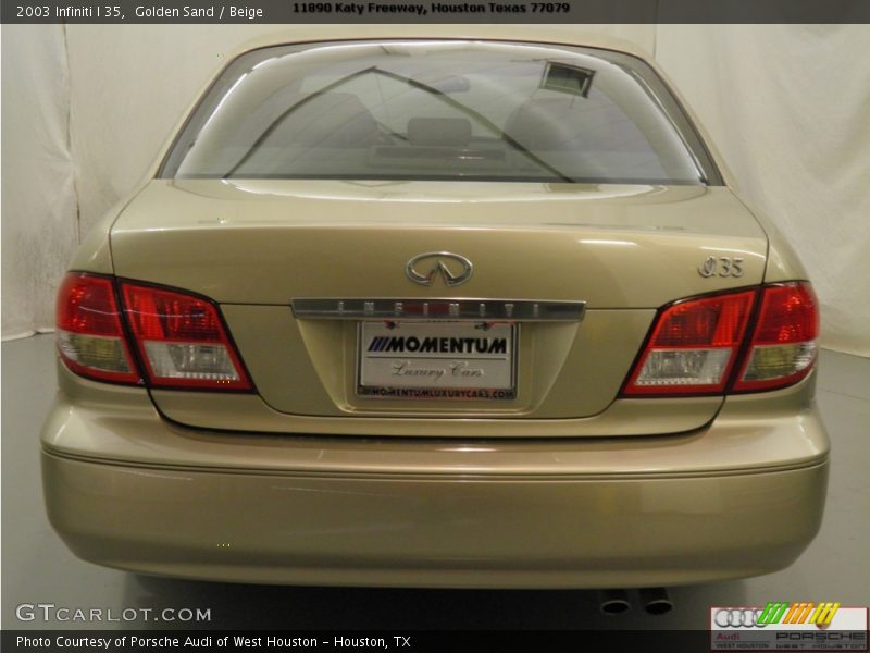 Golden Sand / Beige 2003 Infiniti I 35