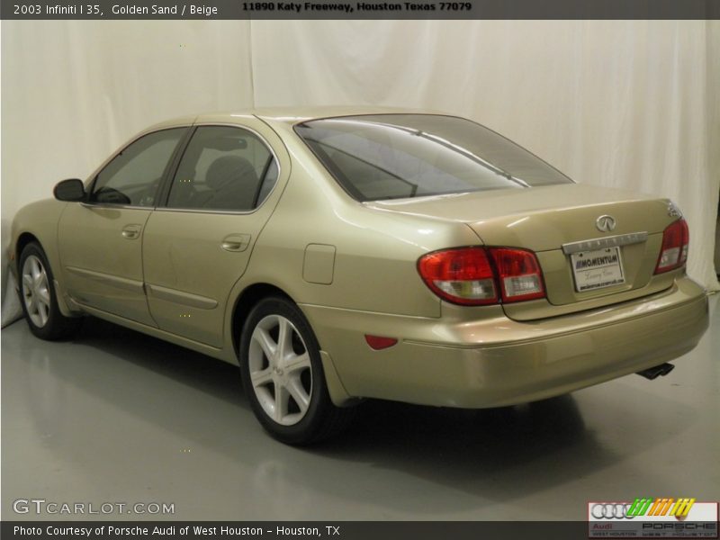Golden Sand / Beige 2003 Infiniti I 35
