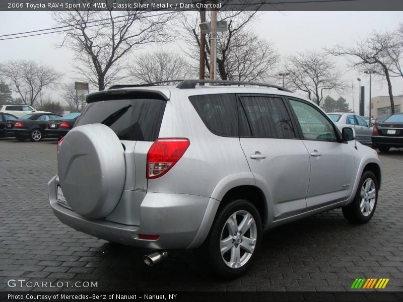 Classic Silver Metallic / Dark Charcoal 2006 Toyota RAV4 Sport V6 4WD