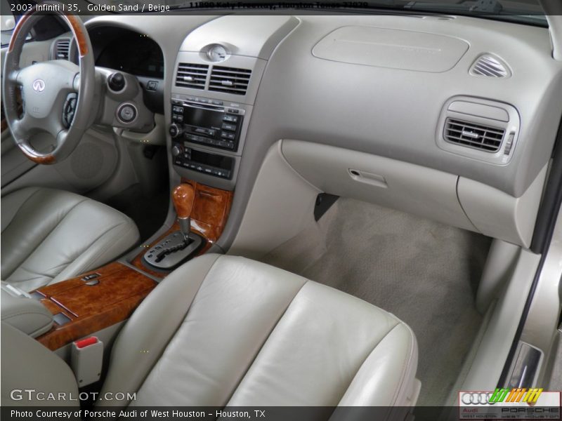 Golden Sand / Beige 2003 Infiniti I 35