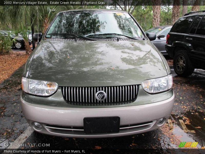 Estate Green Metallic / Portland Gray 2002 Mercury Villager Estate