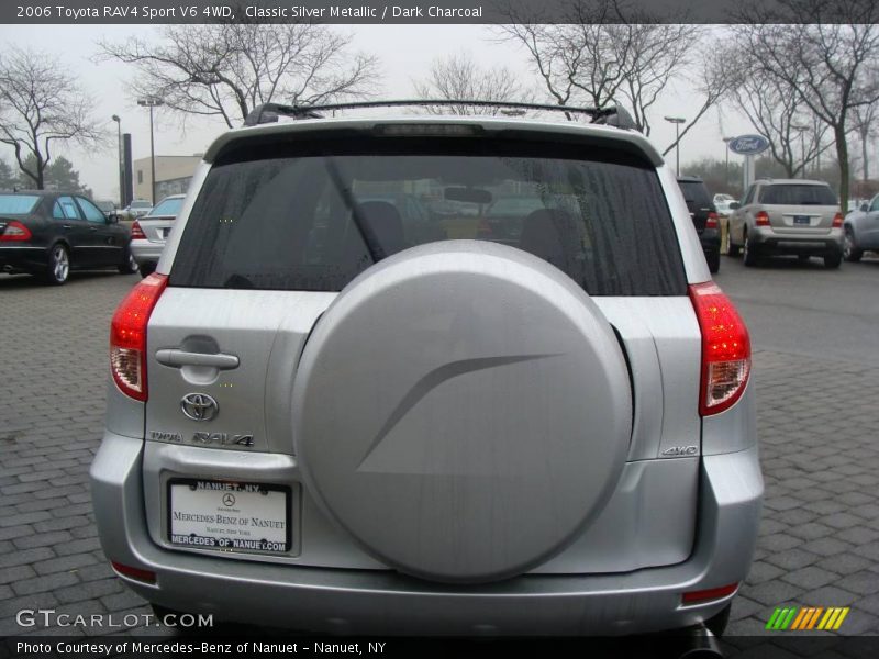 Classic Silver Metallic / Dark Charcoal 2006 Toyota RAV4 Sport V6 4WD
