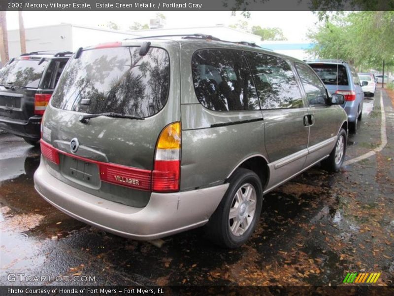 Estate Green Metallic / Portland Gray 2002 Mercury Villager Estate