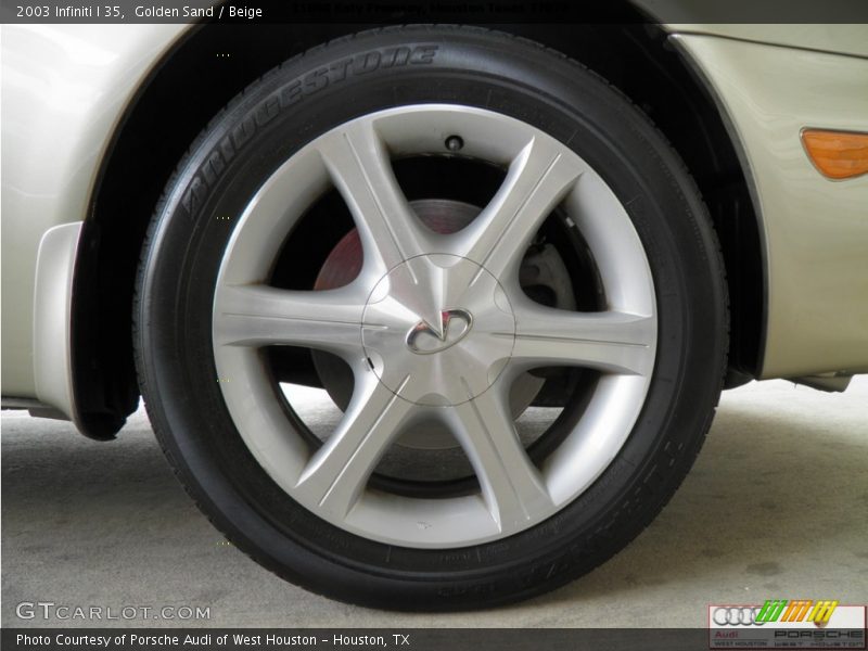 Golden Sand / Beige 2003 Infiniti I 35