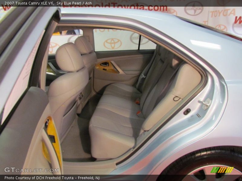 Sky Blue Pearl / Ash 2007 Toyota Camry XLE V6