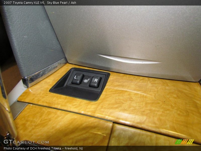 Sky Blue Pearl / Ash 2007 Toyota Camry XLE V6