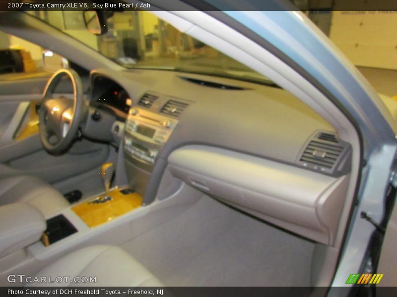 Sky Blue Pearl / Ash 2007 Toyota Camry XLE V6