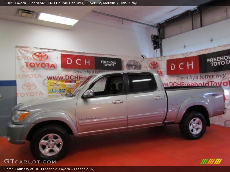 Silver Sky Metallic / Dark Gray 2005 Toyota Tundra SR5 TRD Double Cab 4x4