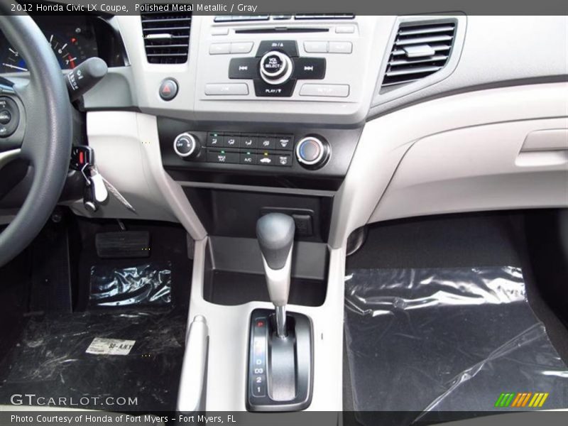 Polished Metal Metallic / Gray 2012 Honda Civic LX Coupe