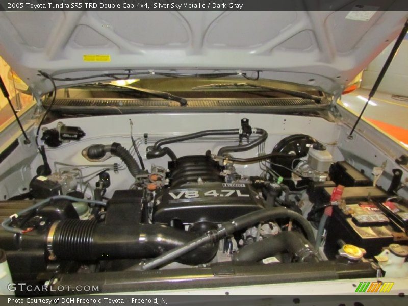 Silver Sky Metallic / Dark Gray 2005 Toyota Tundra SR5 TRD Double Cab 4x4
