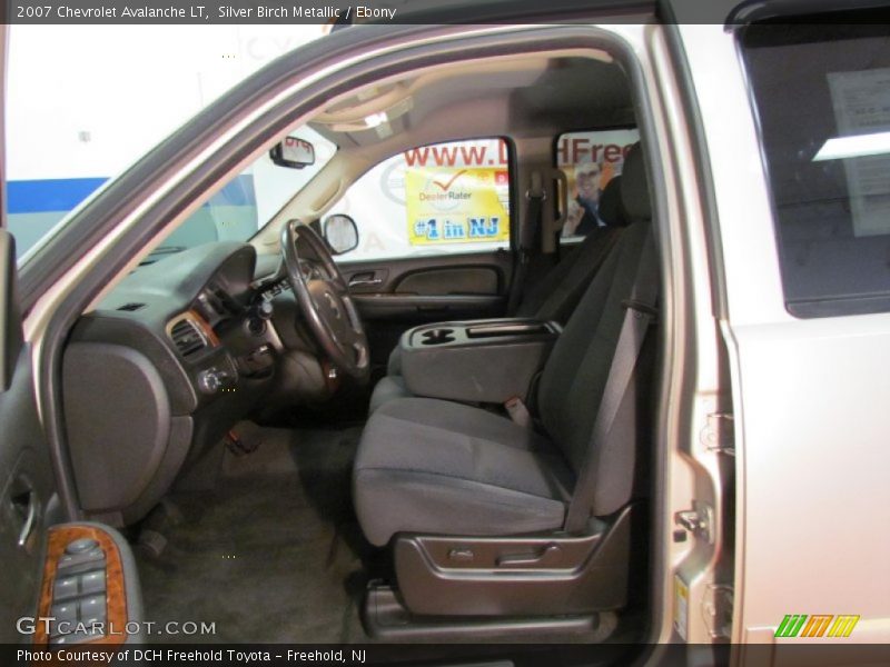 Silver Birch Metallic / Ebony 2007 Chevrolet Avalanche LT