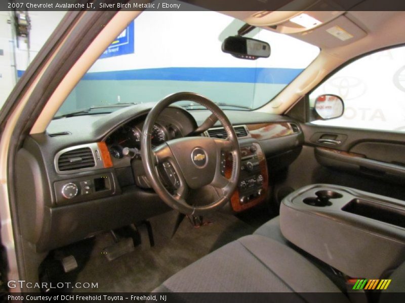 Silver Birch Metallic / Ebony 2007 Chevrolet Avalanche LT