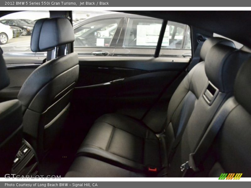 Jet Black / Black 2012 BMW 5 Series 550i Gran Turismo