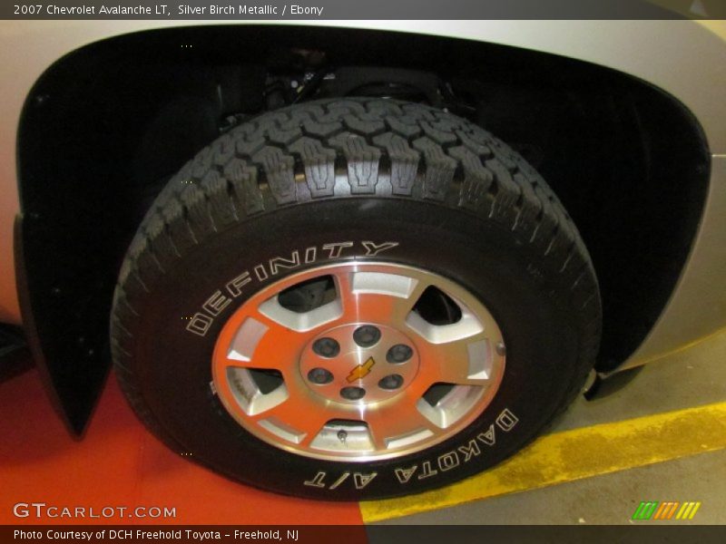 Silver Birch Metallic / Ebony 2007 Chevrolet Avalanche LT