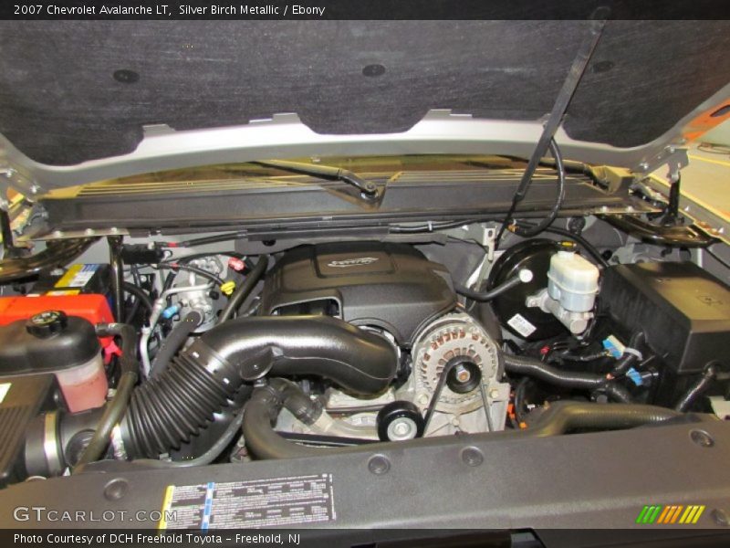 Silver Birch Metallic / Ebony 2007 Chevrolet Avalanche LT