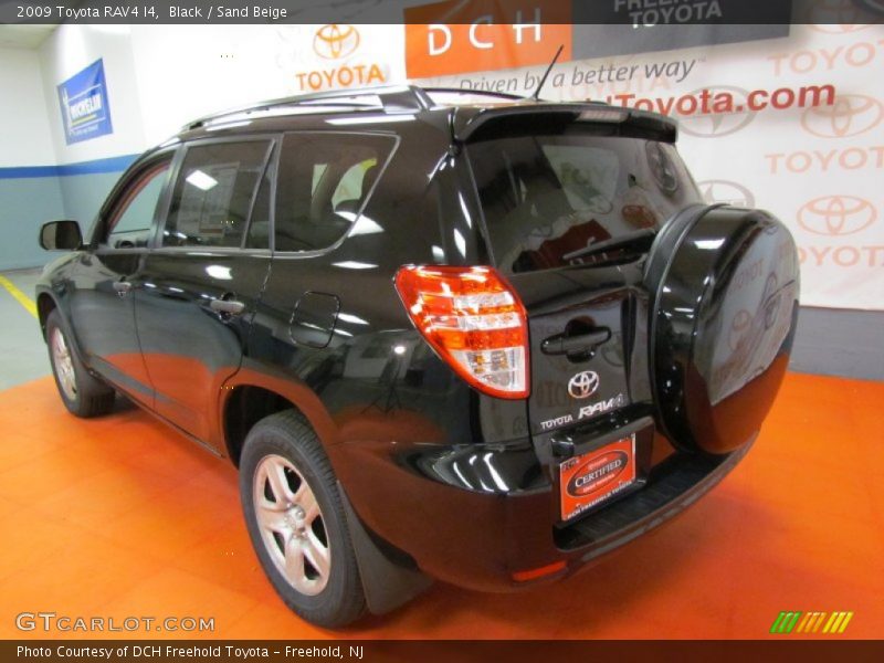 Black / Sand Beige 2009 Toyota RAV4 I4