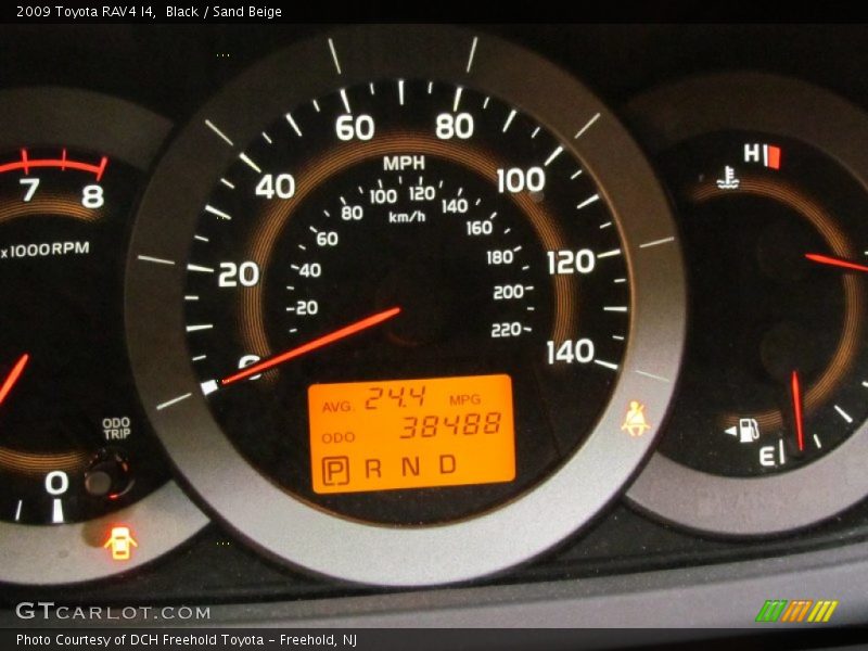 Black / Sand Beige 2009 Toyota RAV4 I4