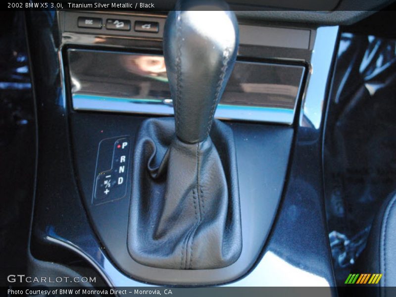 Titanium Silver Metallic / Black 2002 BMW X5 3.0i