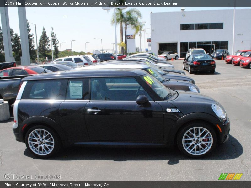 Midnight Black / Lounge Carbon Black Leather 2009 Mini Cooper John Cooper Works Clubman