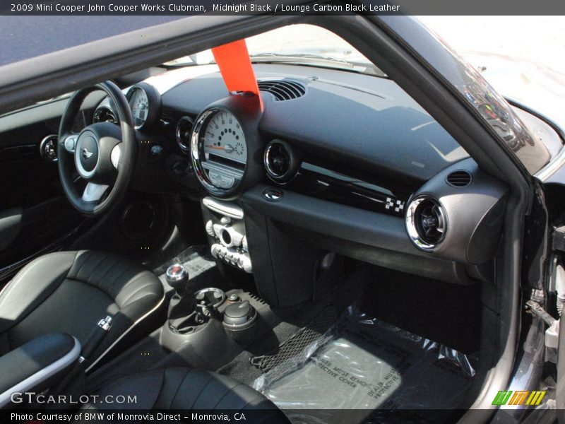 Midnight Black / Lounge Carbon Black Leather 2009 Mini Cooper John Cooper Works Clubman